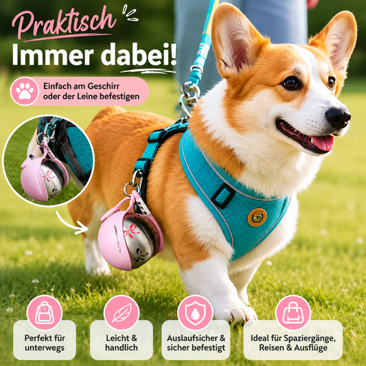 NomadPaw™ 2-in-1 Hunde-Trinkflasche 🐶💧