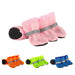 Atmungsaktive Hundeschuhe aus Mesh mit Gummisohle